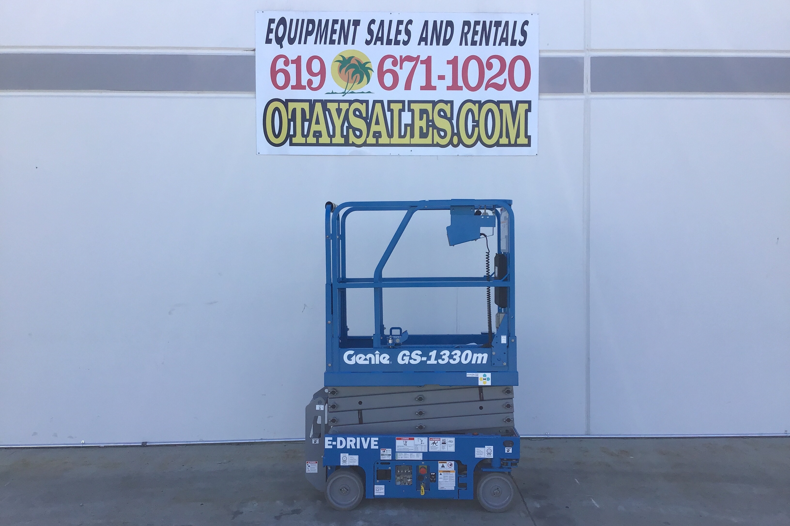 2019 Genie GS1330 Slab Scissor Lift